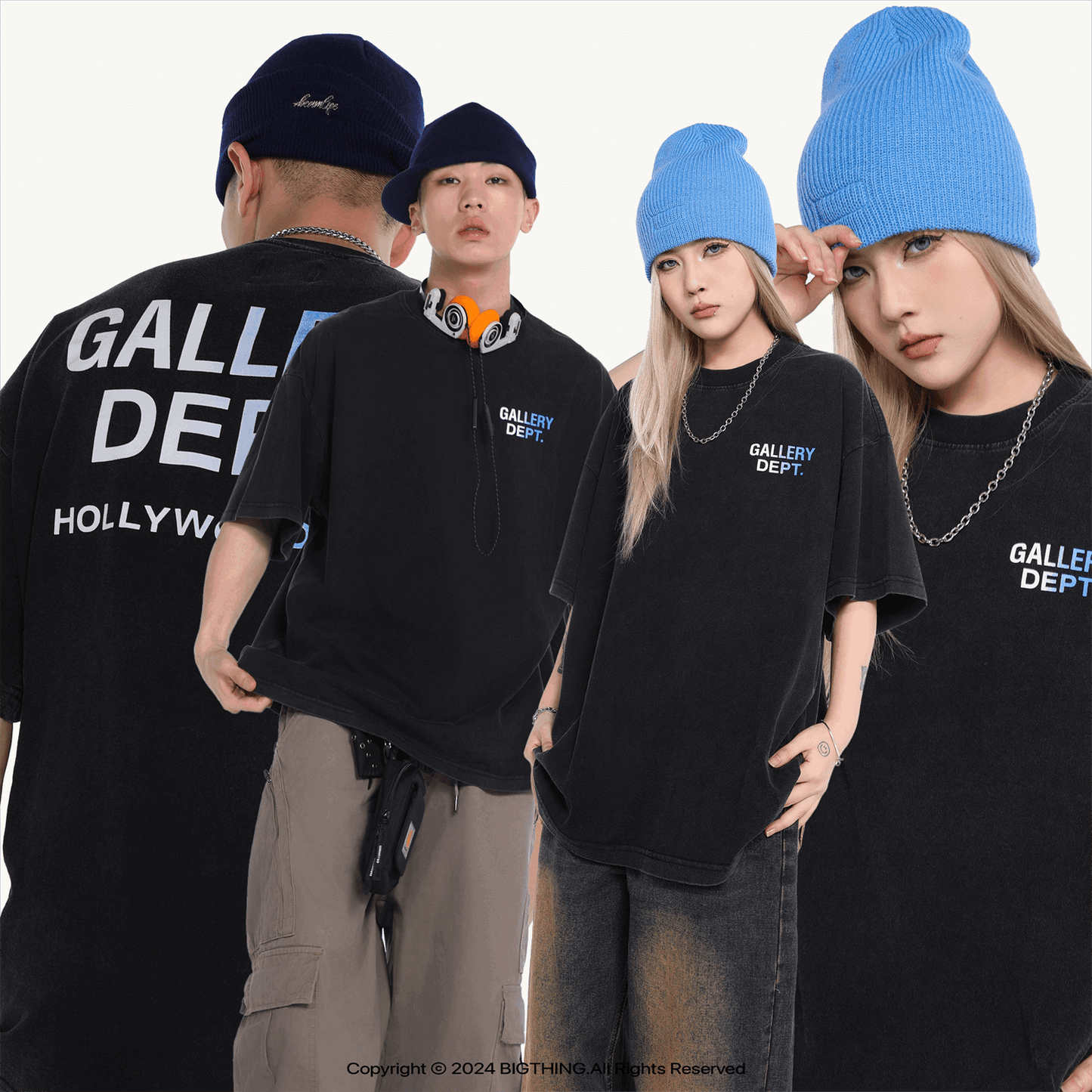 GALLERY DEPT New T-shirt D19_P49