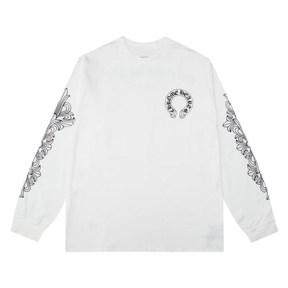 Chrome Hearts Men's Long-Sleeve T-shirt Sweatshirt K8005