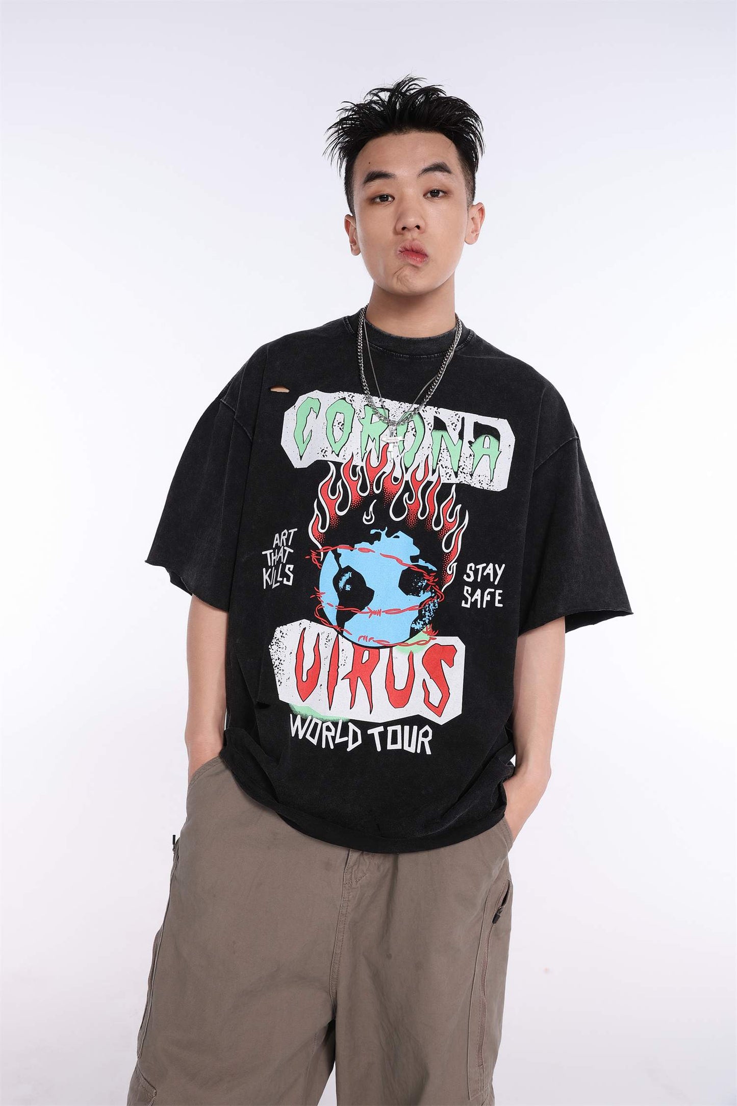 GALLERY DEPT New T-shirt D25_P55