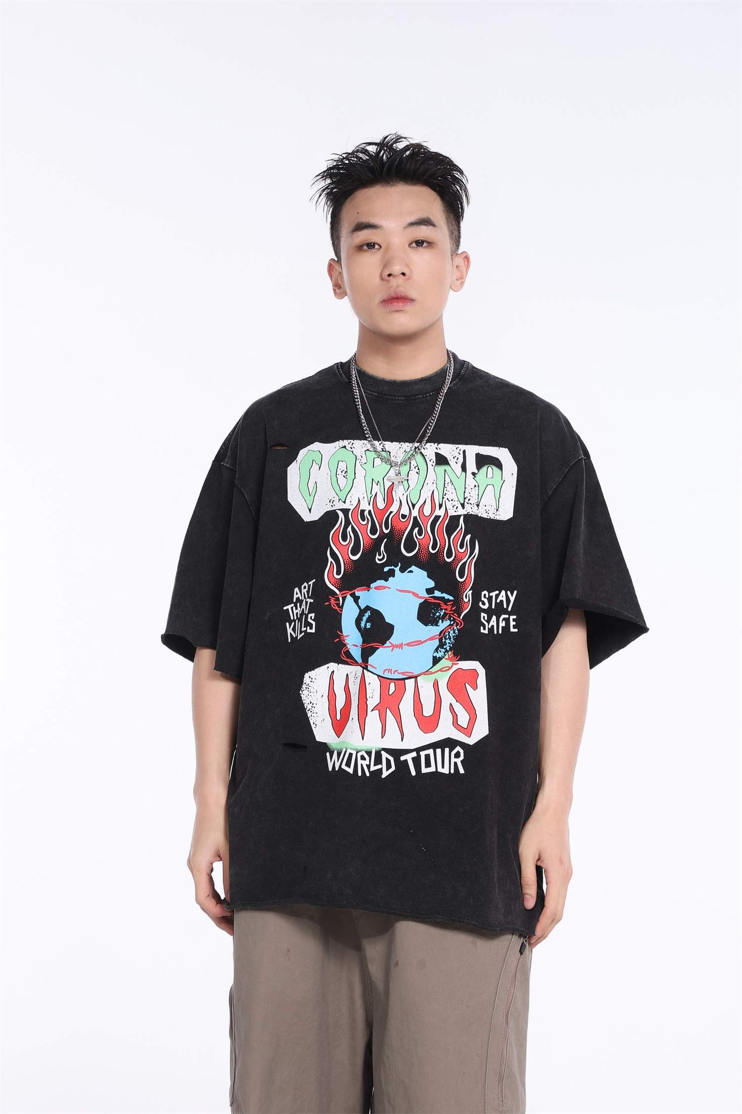 GALLERY DEPT New T-shirt D25_P55