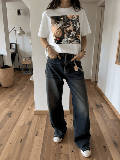 GALLERY DEPT New T-shirt 1135_P39