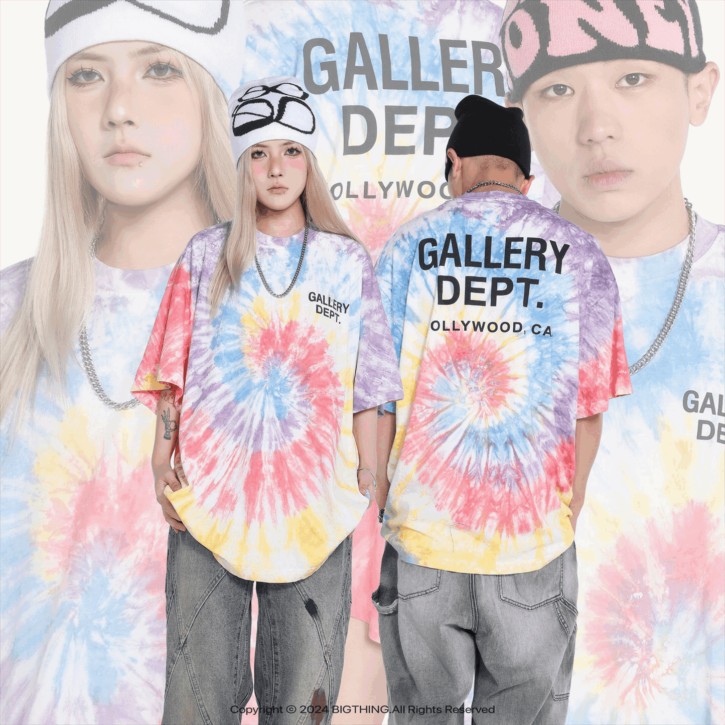 GALLERY DEPT New T-shirt D101_P85