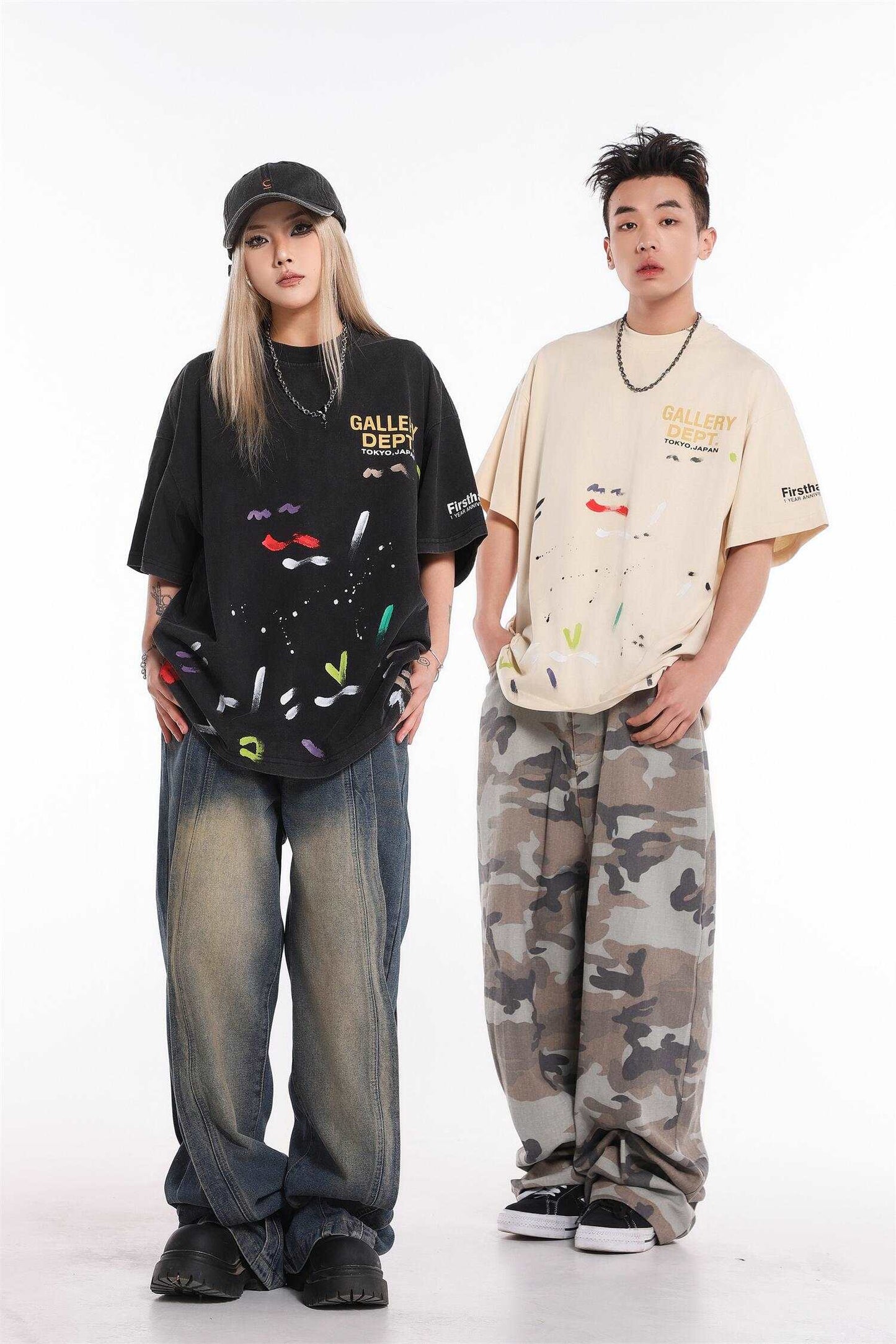 GALLERY DEPT New T-shirt D52_P58