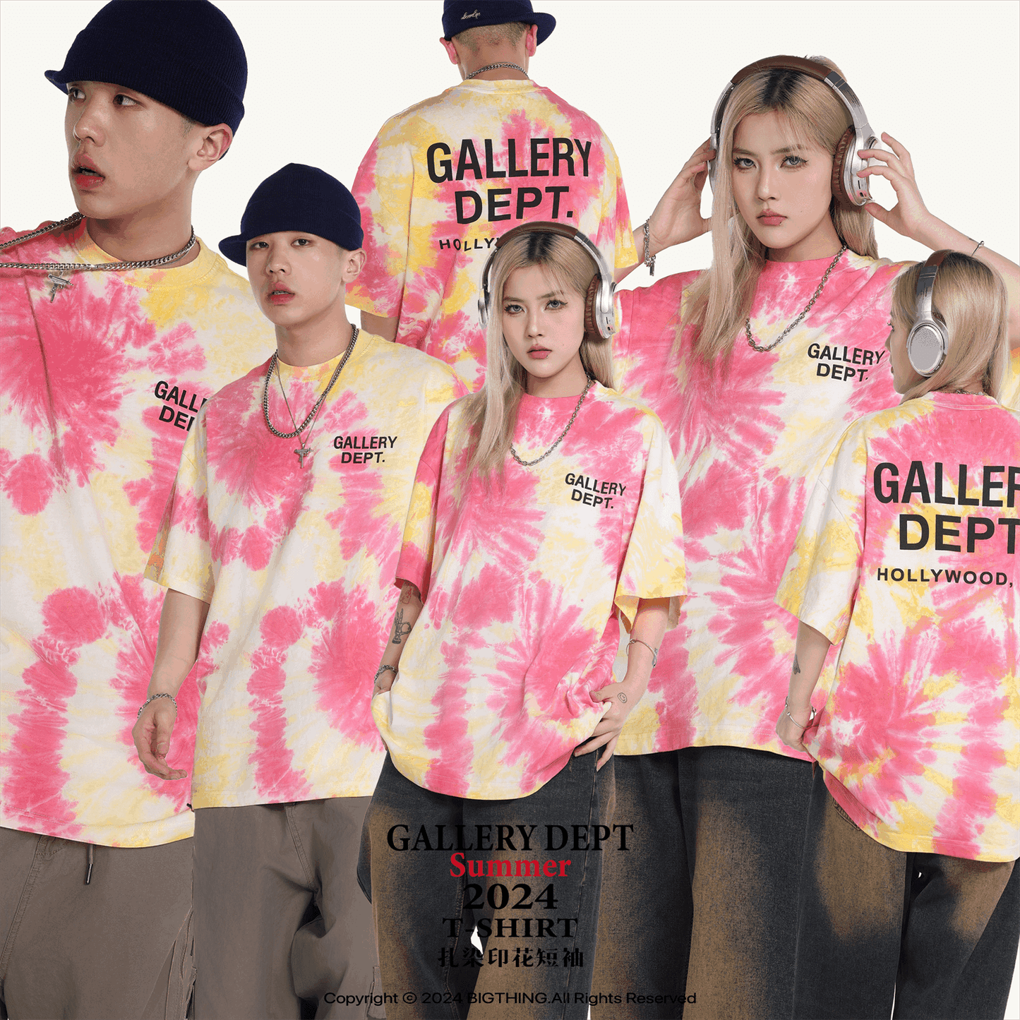 GALLERY DEPT New T-shirt D98_P85