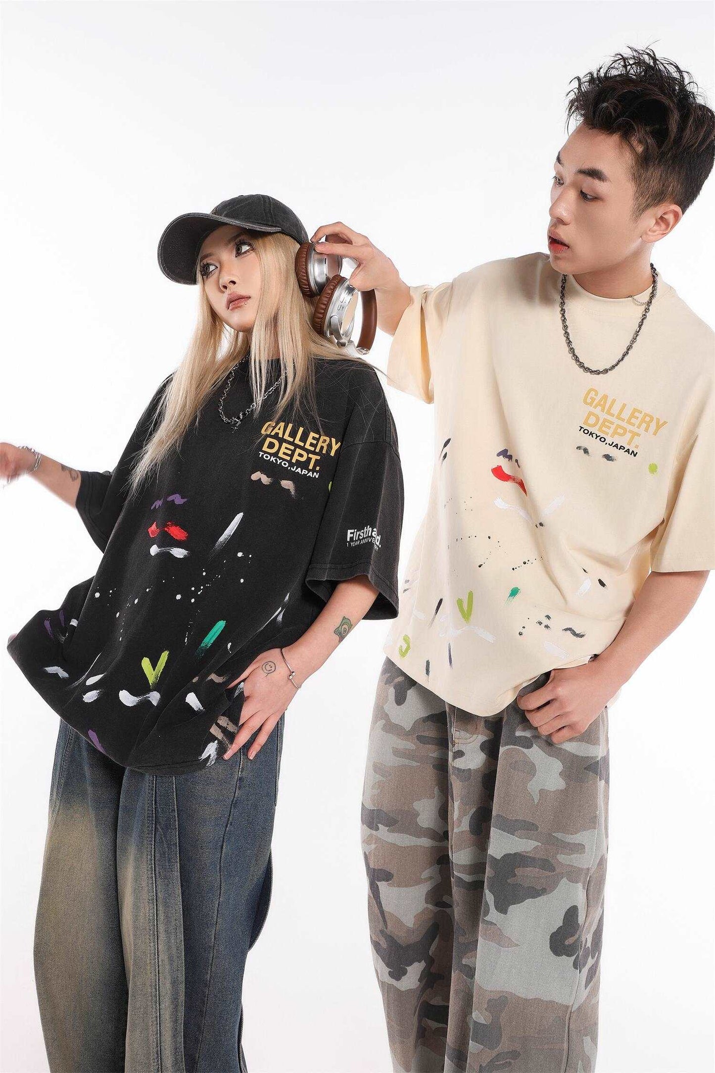 GALLERY DEPT New T-shirt D52_P58