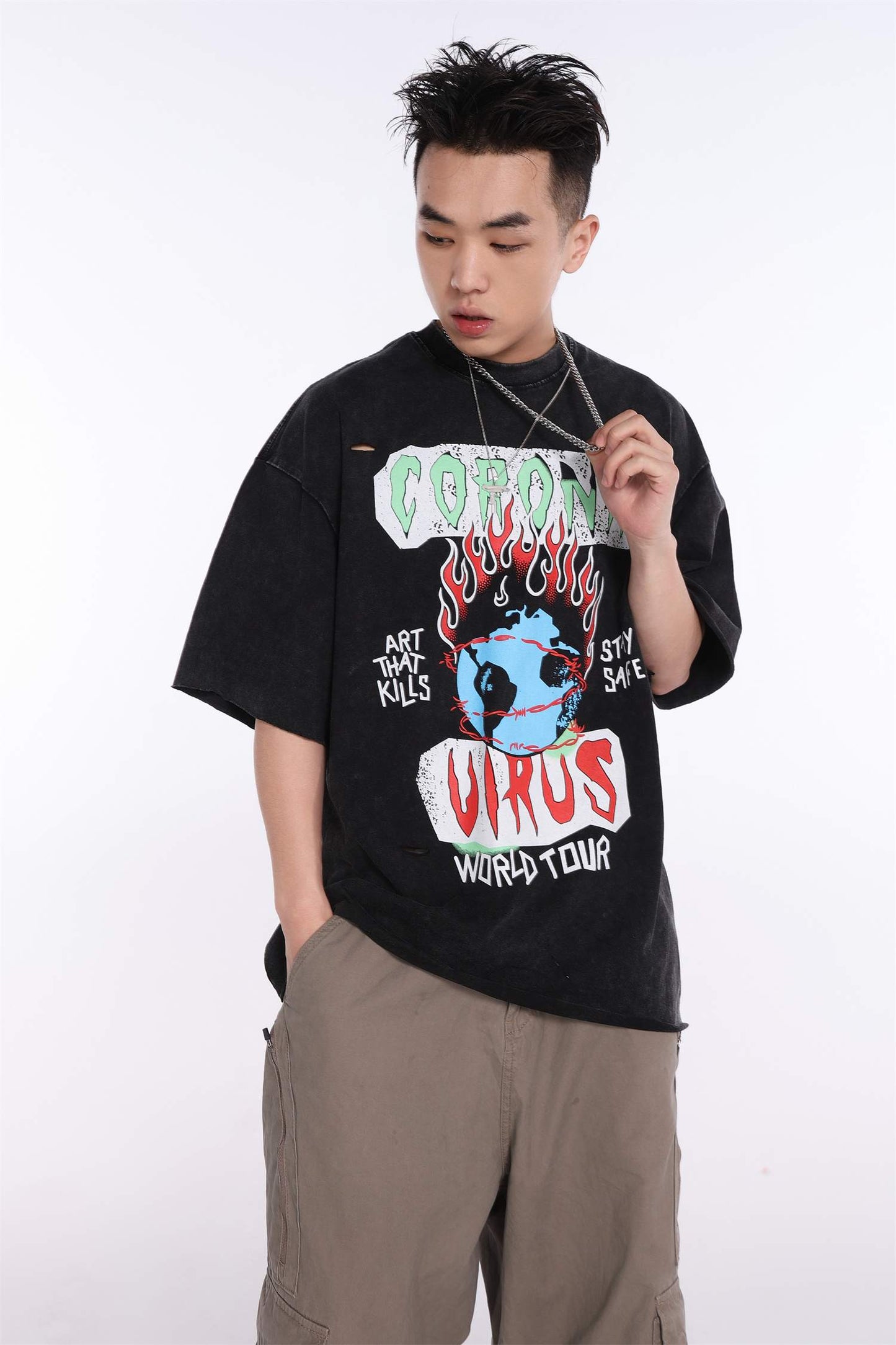 GALLERY DEPT New T-shirt D25_P55