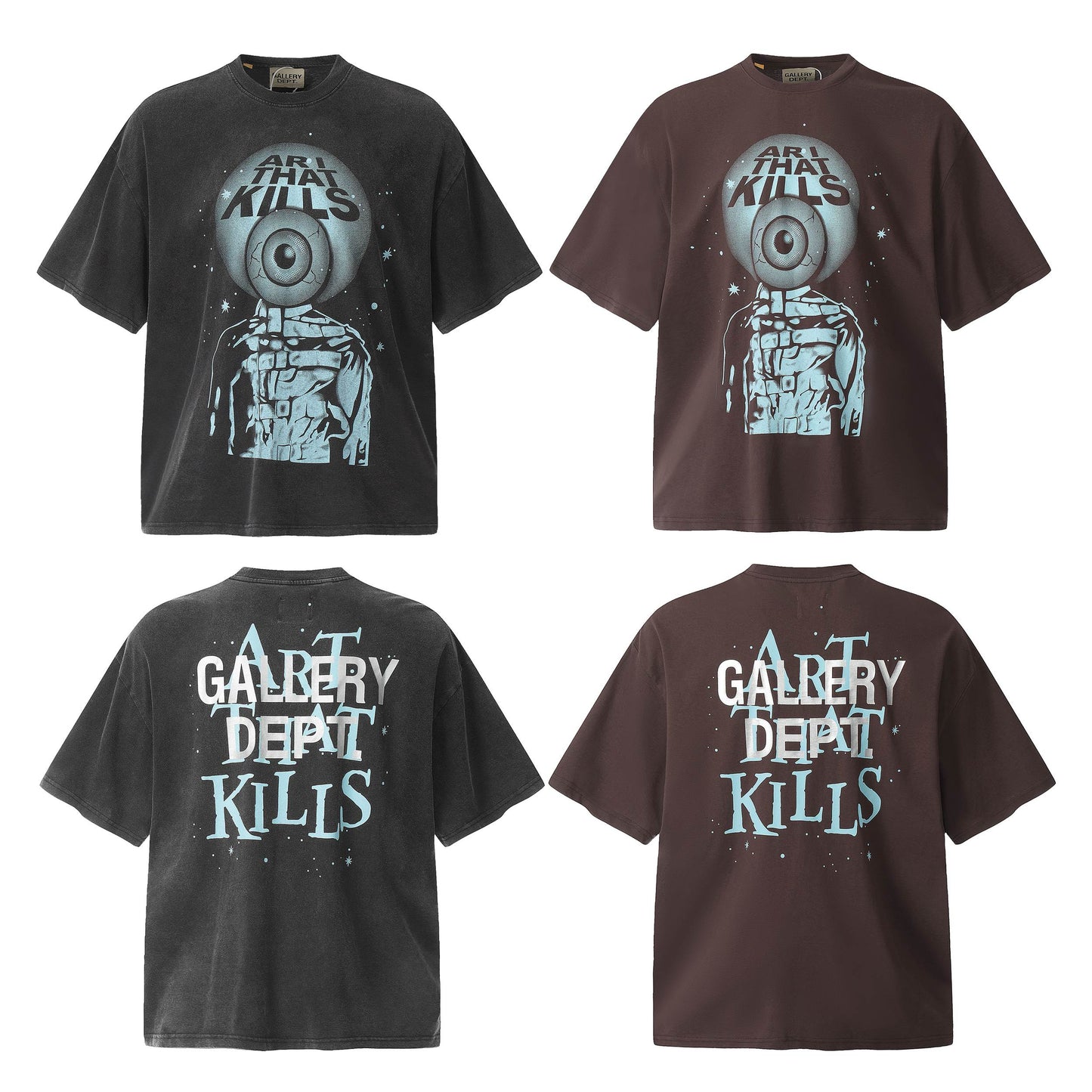 GALLERY DEPT New T-shirt D53_P49