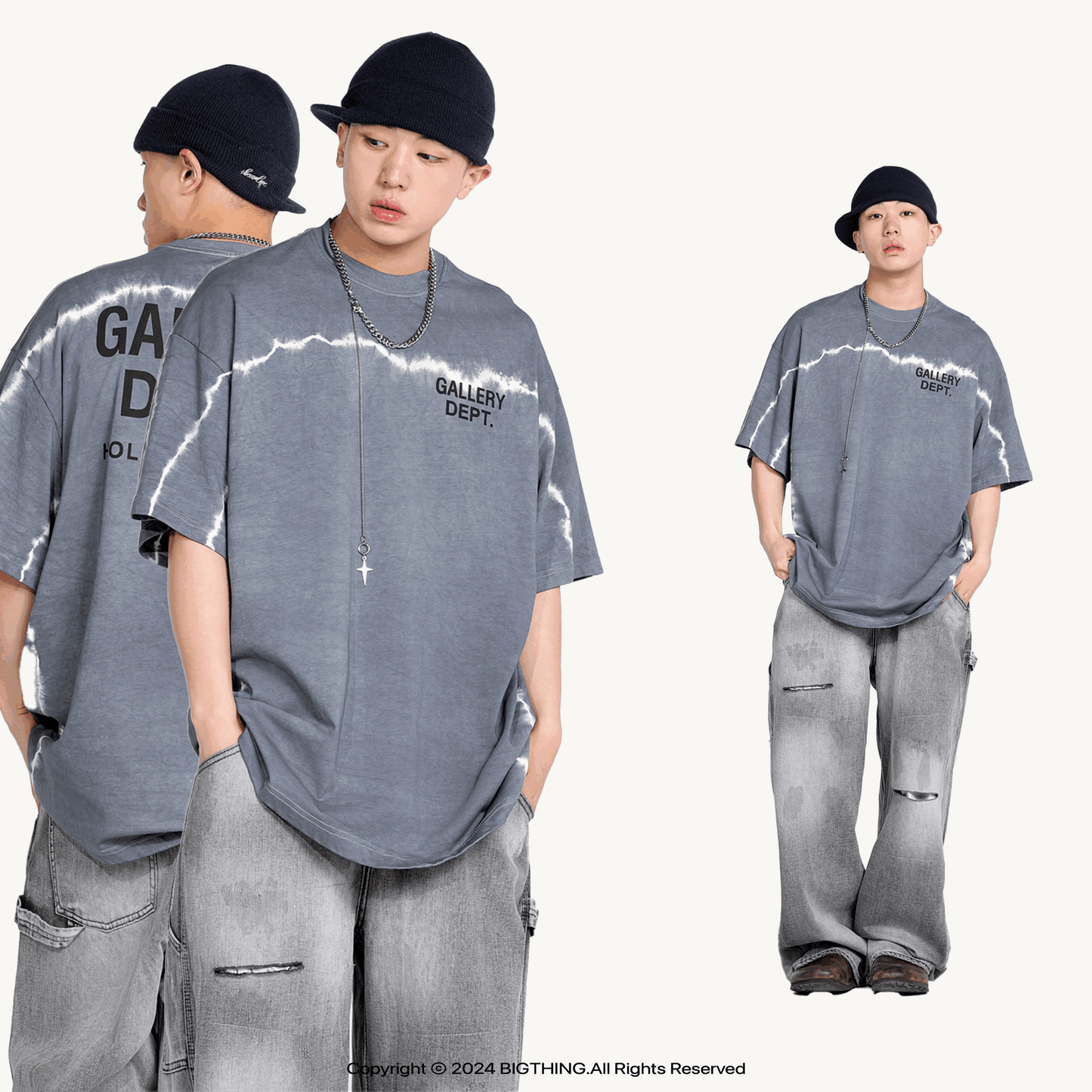 GALLERY DEPT New T-shirt D24_P58